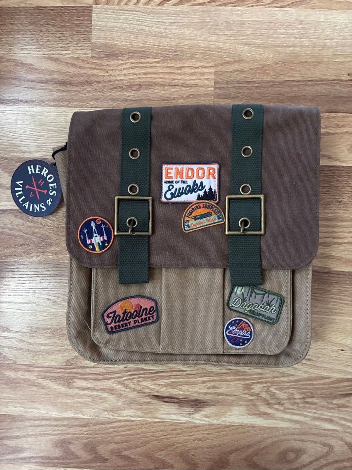 NWT Hero’s & Villains Star Wars Return of the Jedi Utility Crossbody Backpack