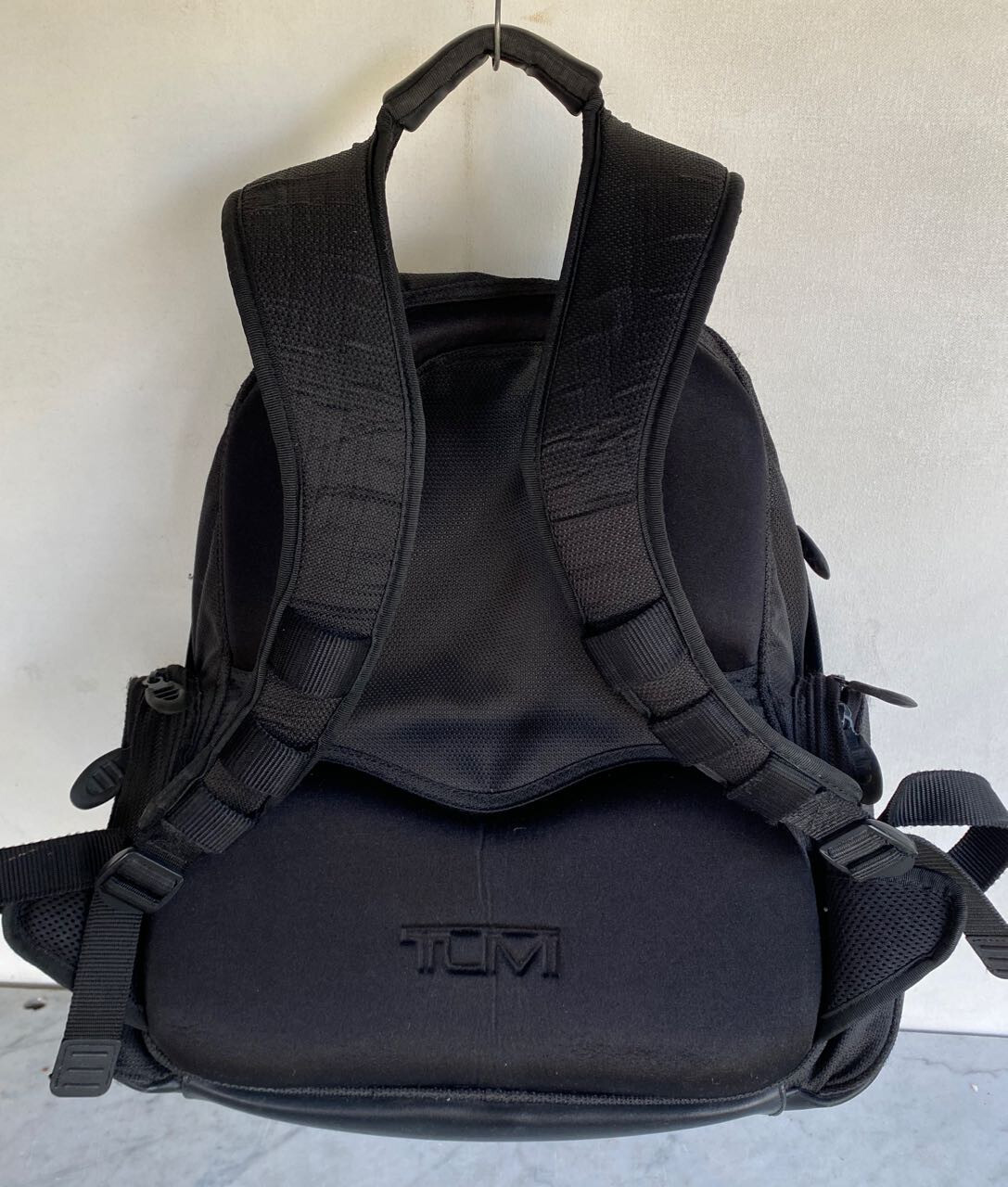 TUMI T2 Laptop Backpack. Ballistic Nylon & Leather
