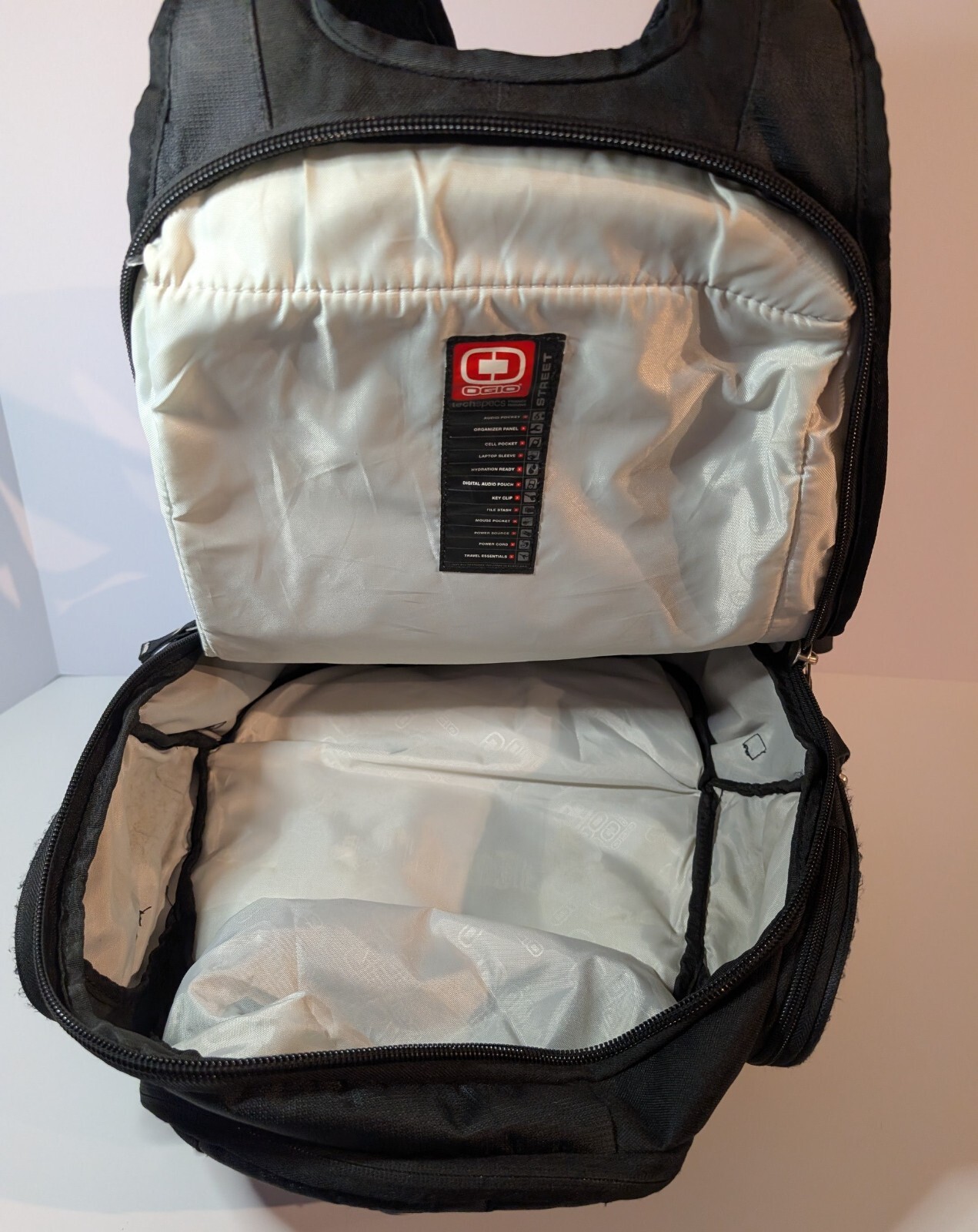 Union Pacific Ogio Mastermind Backpack, Black, Embroidered Logo, Utah, Railroad