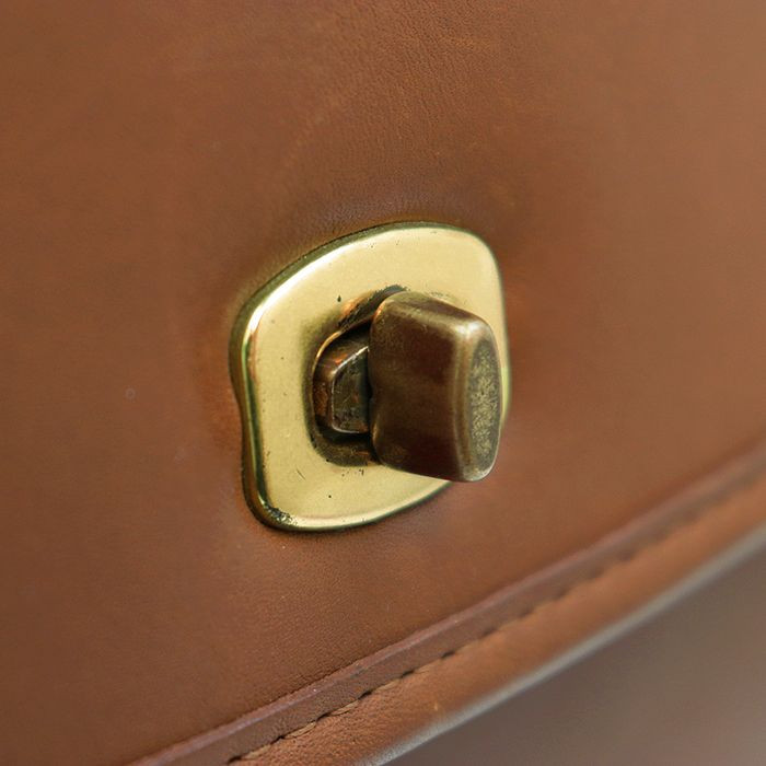 Vintage Coach 5265 Metropolitan Briefcase Brown Leather 2Way Business Bag