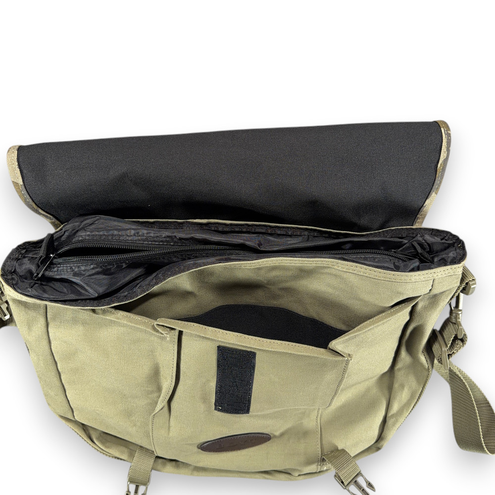 NWFT Bag Green Camo Mossy Oak Messenger Strap National Wild Turkey Federation