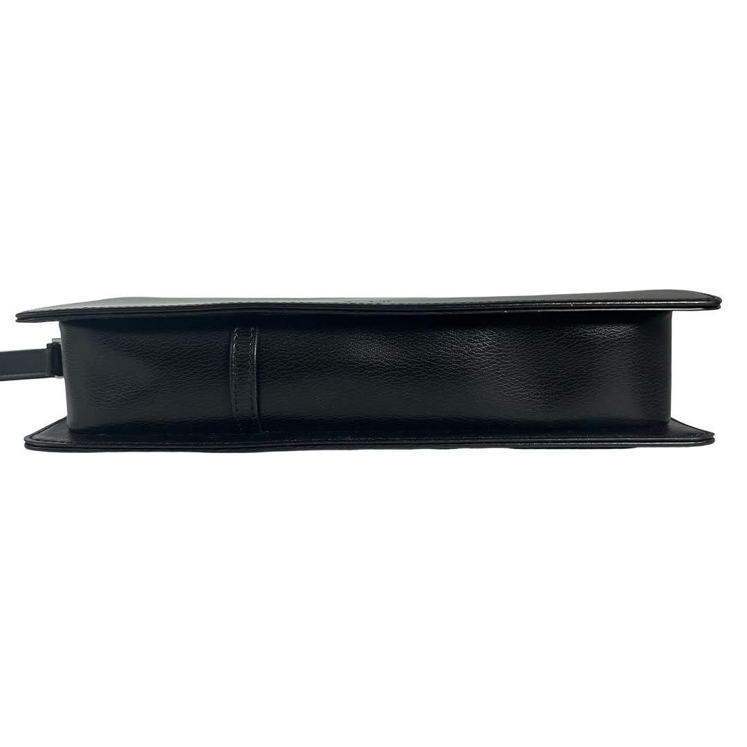 Dunhill Second Leather Clutch Bag Black 16.5x28x5cm Luxury Designer Accessory