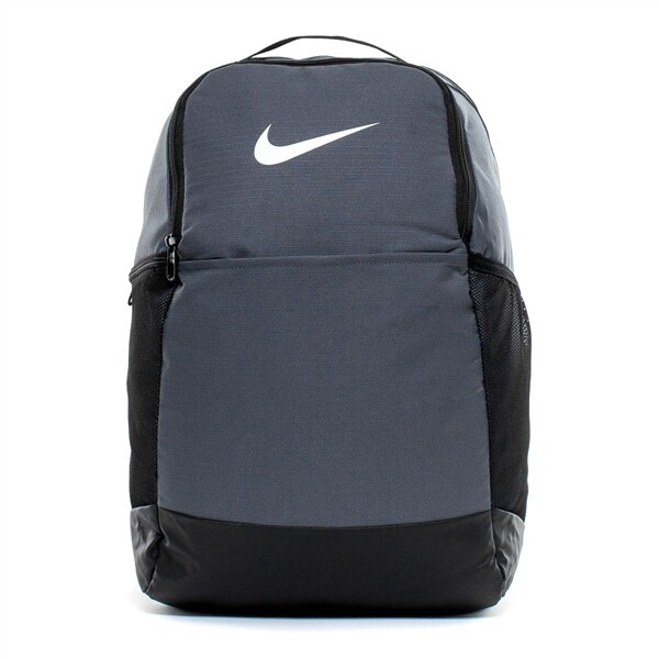 NIKE BRASILIA Medium-Sized (24L) BACKPACK – FLINT GREY/BLACK/WHITE BA5954-026