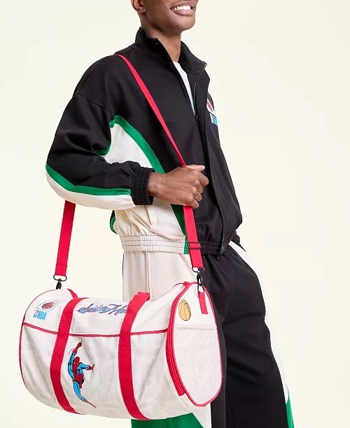 Marvel x NBA Spider-Man Duffel Bag Exclusive Gym Travel Shoulder Tote