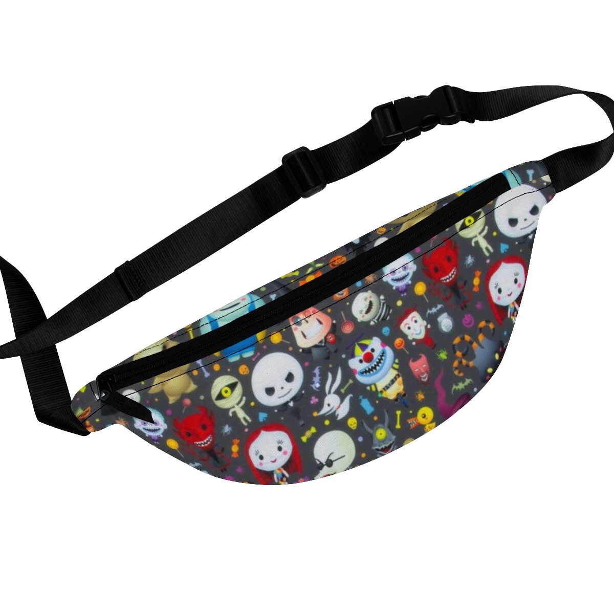 Nightmare Before Christmas Fanny Pack, Disney Fanny Pack, Jack Skellington Bag