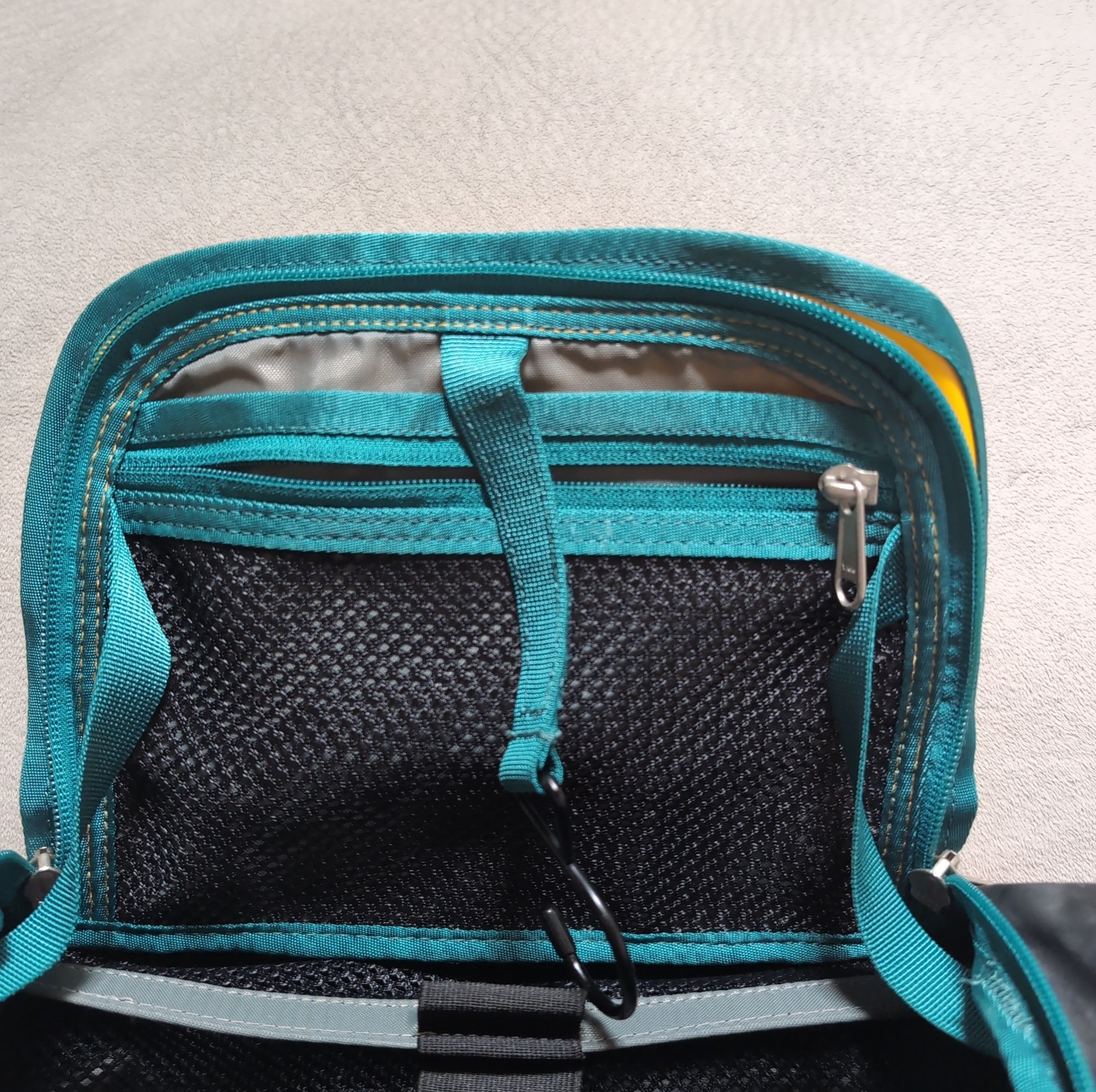 The North Face Base Camp Travel Canister L Black Orange Teal Yellow