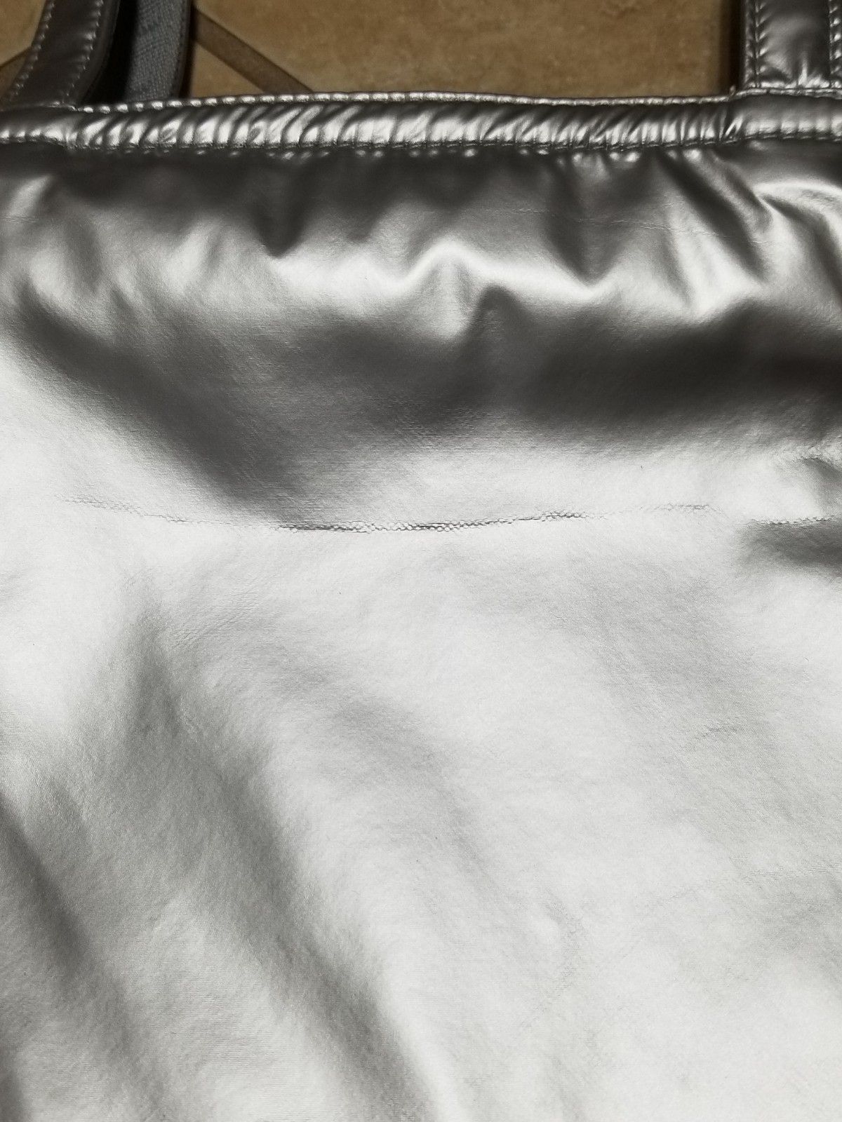 GU UNDERCOVER x Jun Takahashi Silent/Noise Silver Tote Bag
