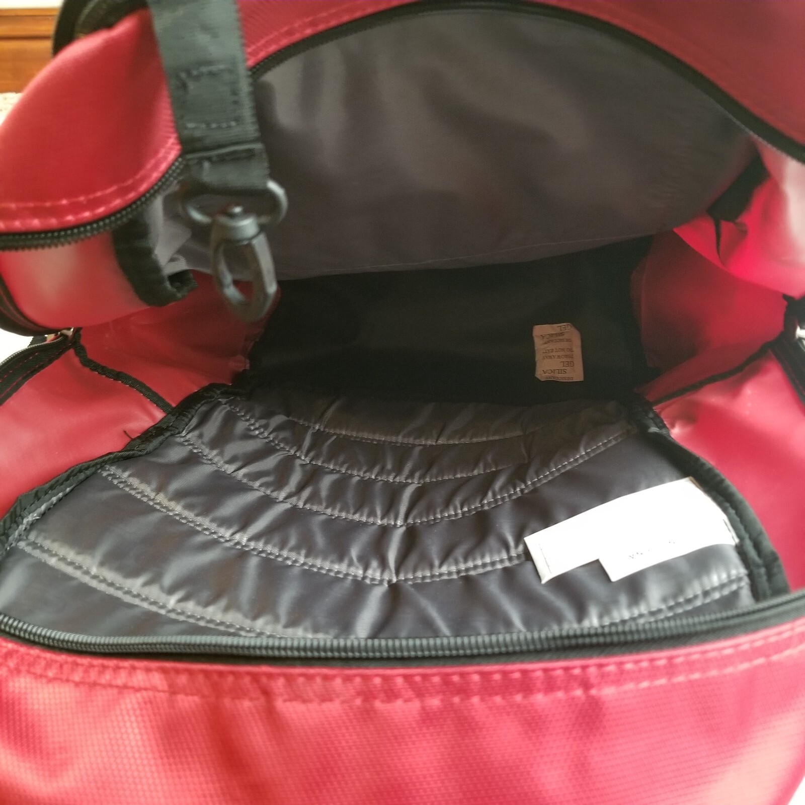 OGIO Backpack Leinenkugels Red Black Audio Pocket Tech Travel College School NEW