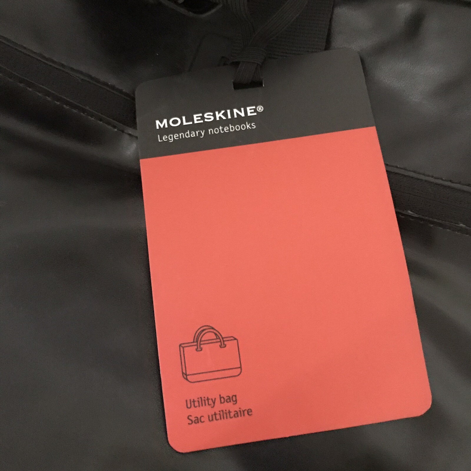 Moleskine Classic Utility Bag – Black, Brand New! Business