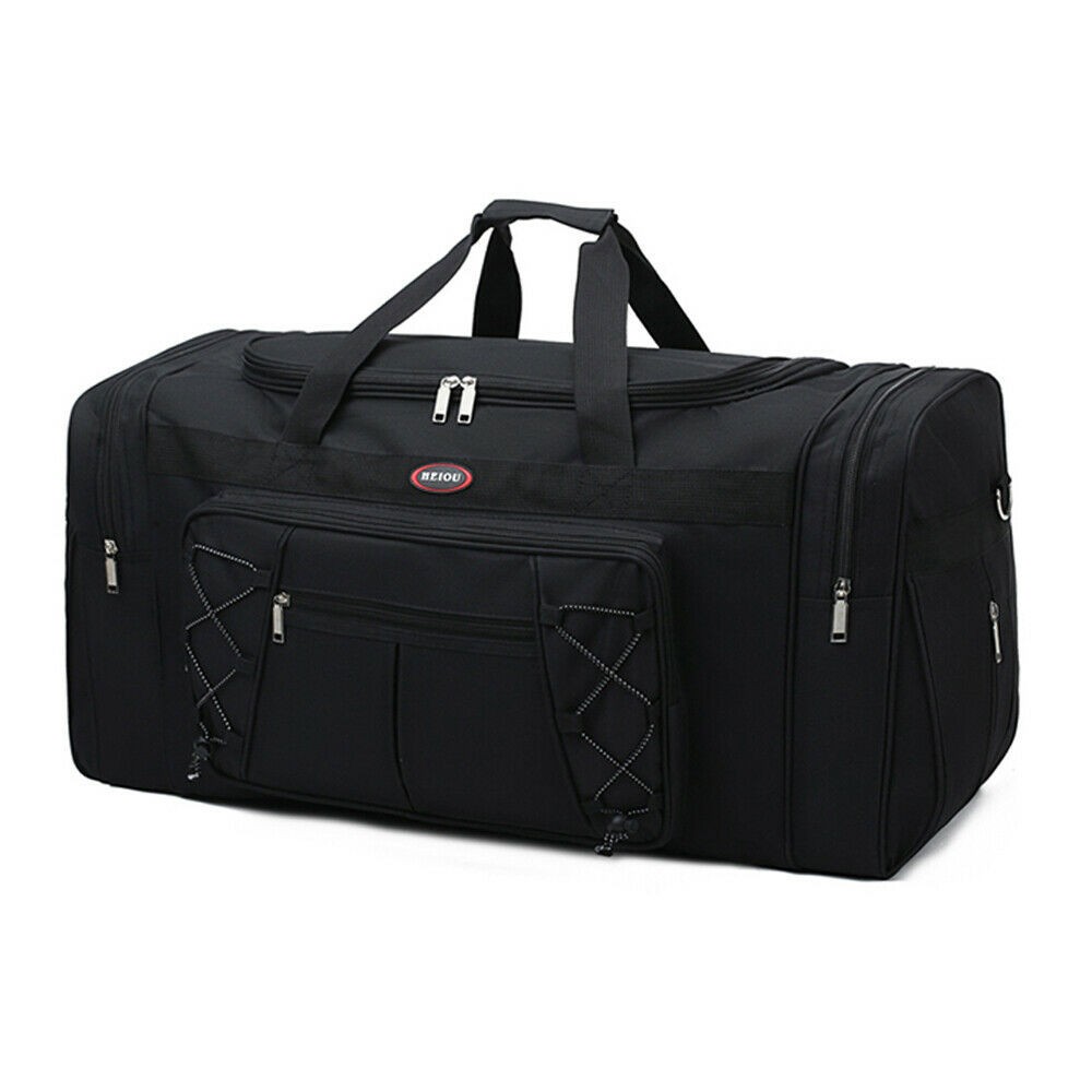 72L Large Luggage Duffle Bag Foldable Lightweight Weekender Travel Bag Men Women