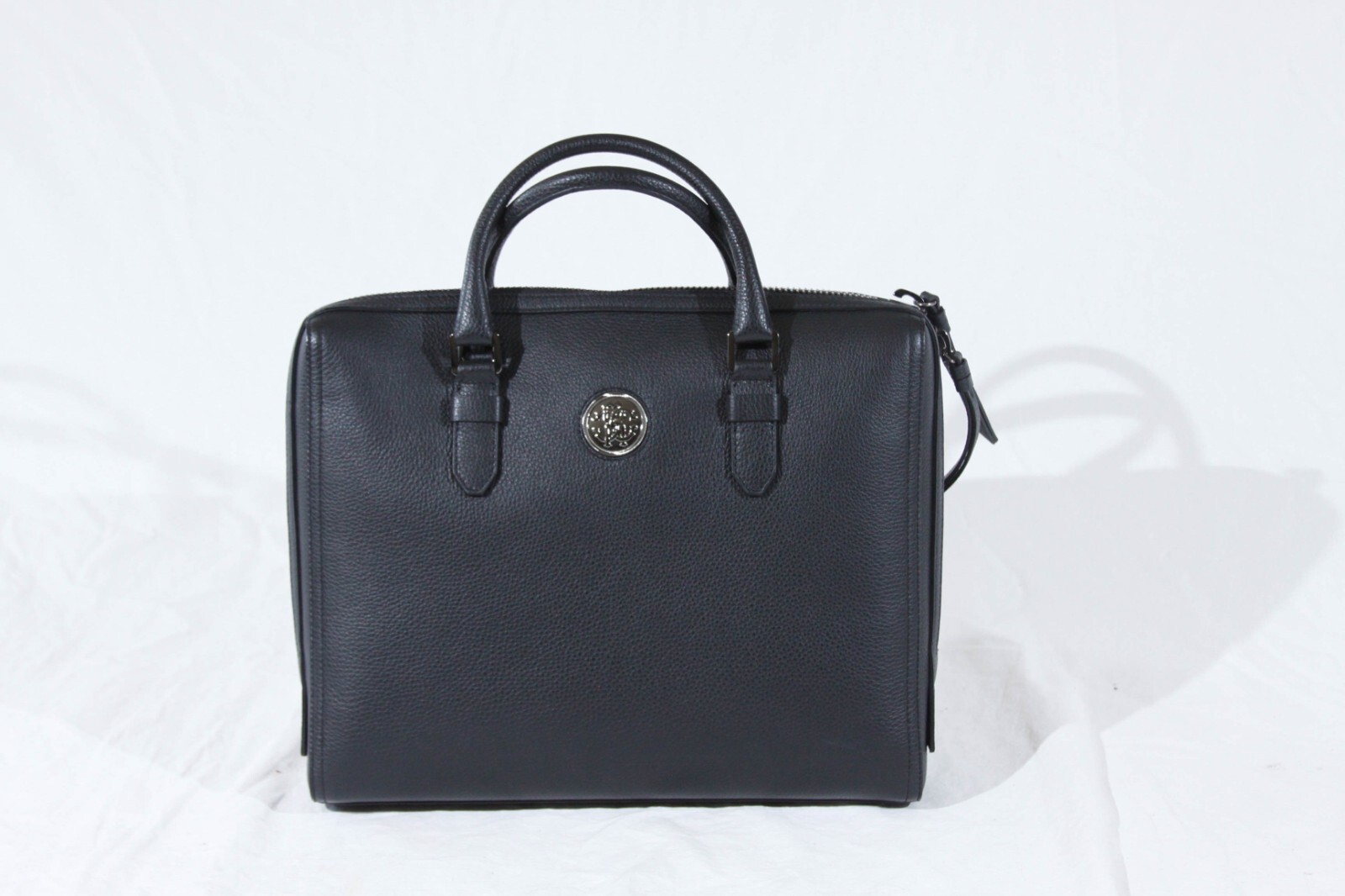 Roberto Cavalli Men’s briefcase business Leather bag Made in Italy