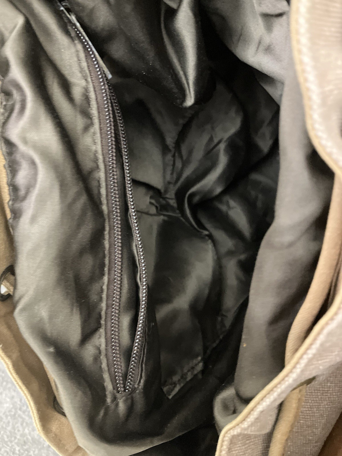 Canvas Leather Back Pack Utility Streetwear Commuter Laptop Brown Tan 14” ISSUES