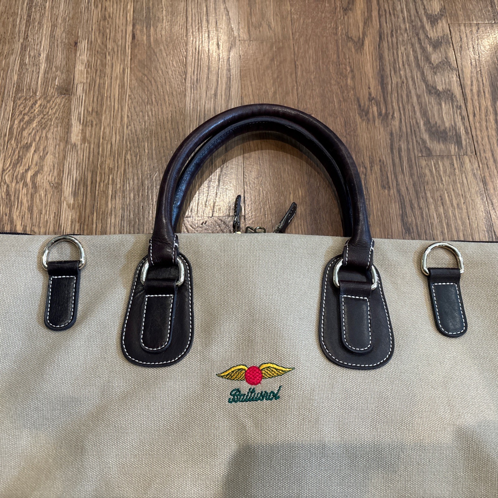 Peter Millar canvas garment bag- Baltusrol Embroidery Logo