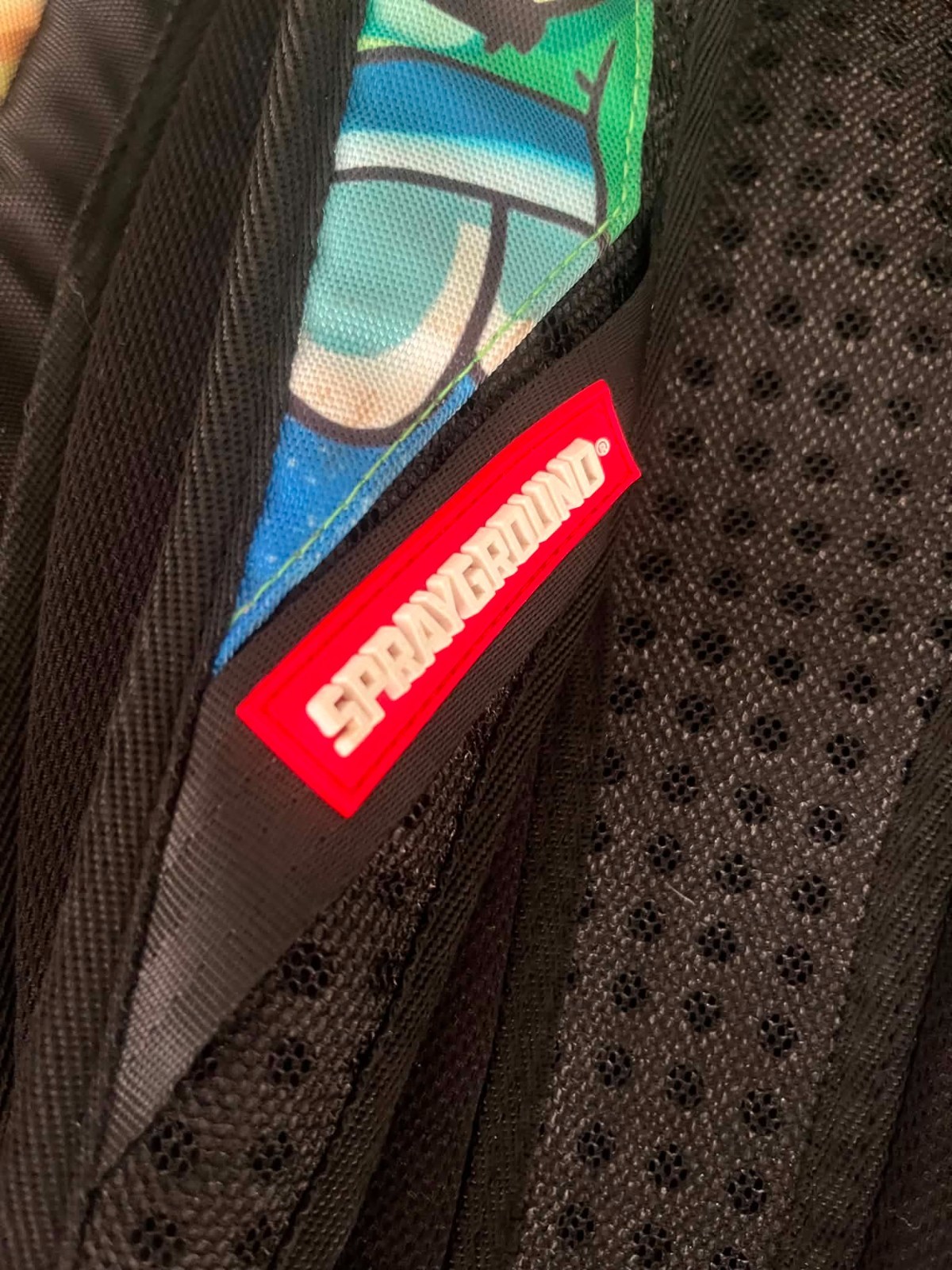 spray ground limited edition Rick and Morty Backpack