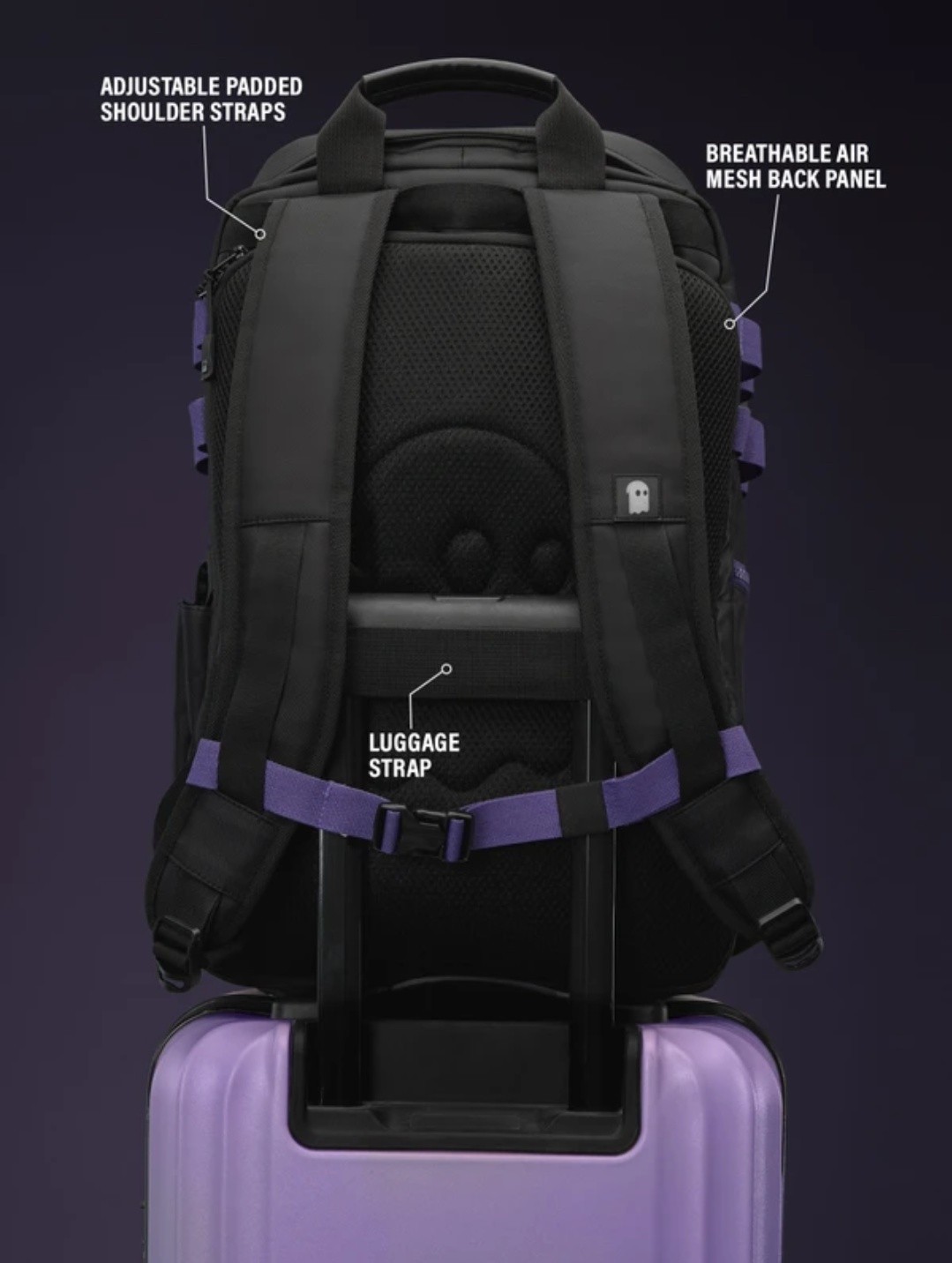 Black Panther Backpack for Men Premium Official Licensed 25L Laptop Bag Travel