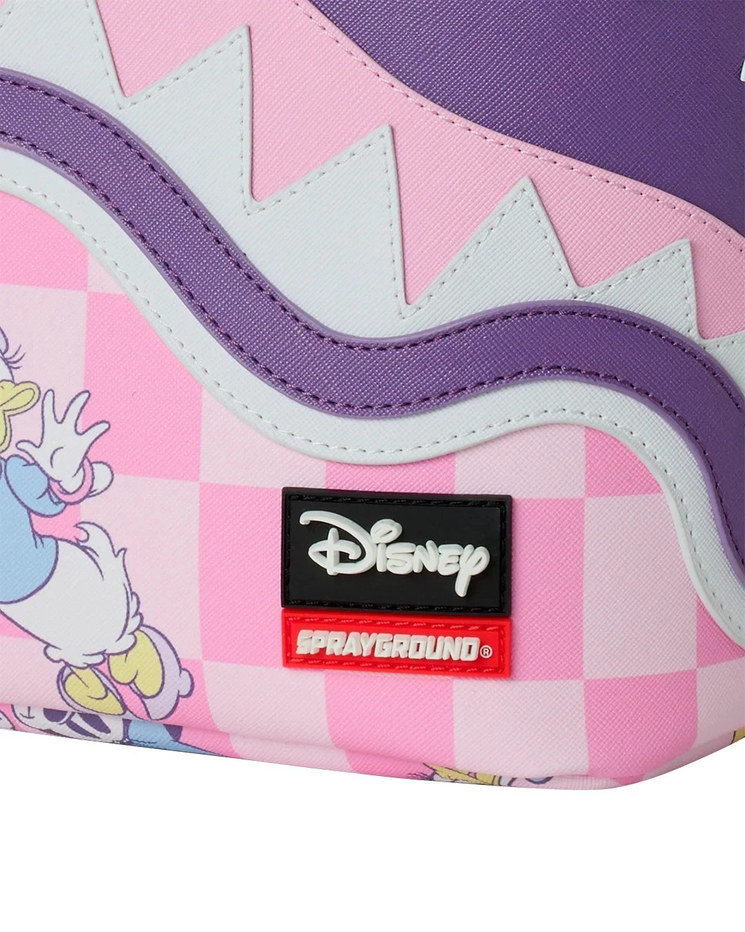 🔥🔥Sprayground Disney MINNIE DAISY CHECK Backpack New Pink Bookbag School Bag