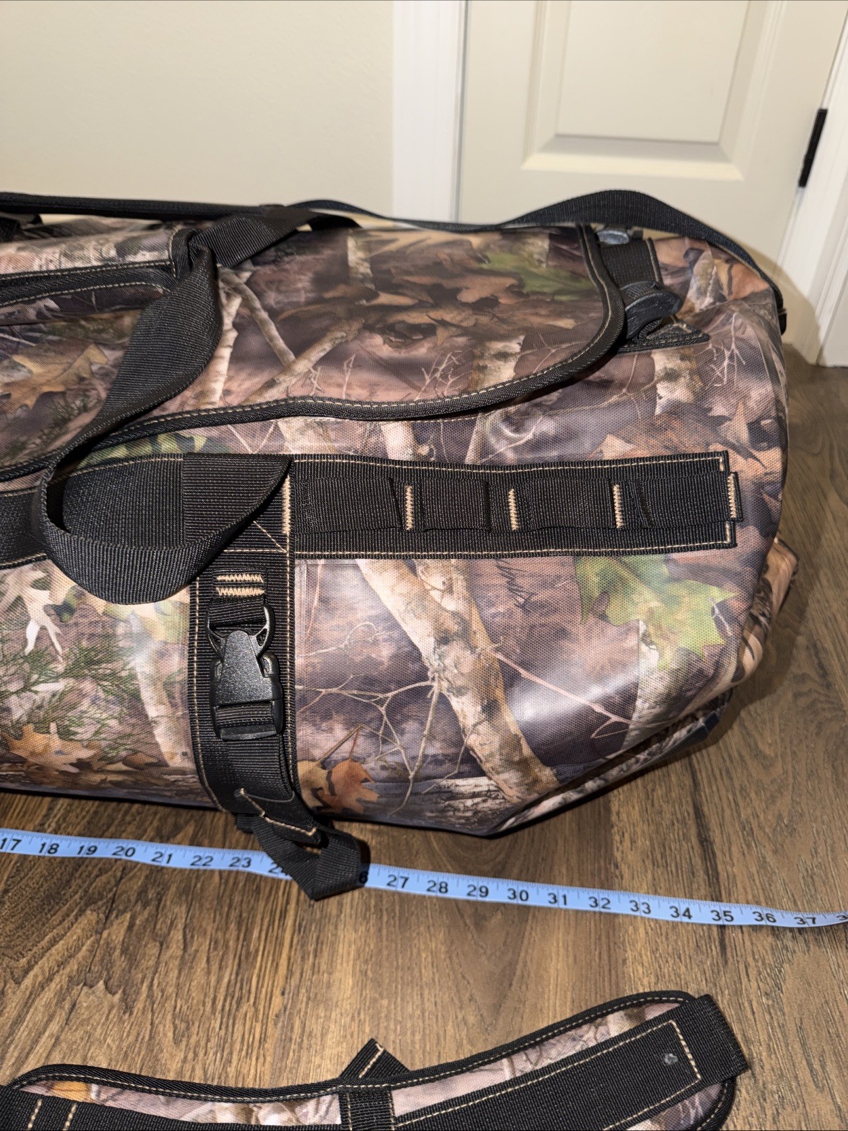 Retired RTIC Waterproof Duffle Bag 140L Kanati Camo Backpack Straps Heavy Duty