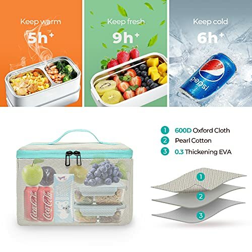Lunch Backpack For Women 15.6 Inch Laptop Backpack With Usb Portcollege School