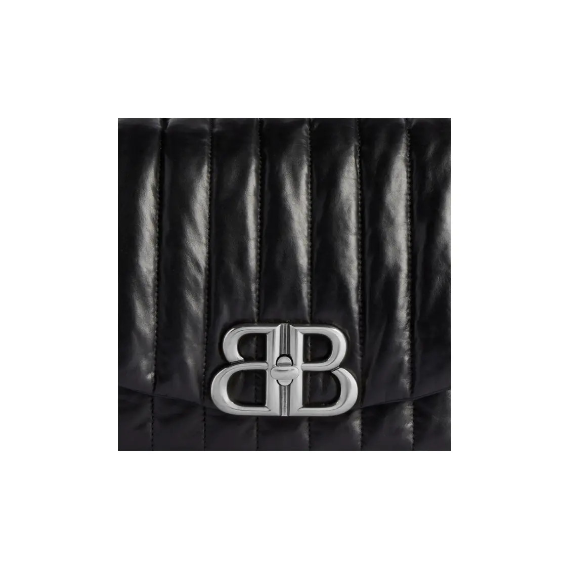 Balenciaga MONACO Top Handle Single Shoulder Bag Unisex Style 9.8×3.9×6.7 in