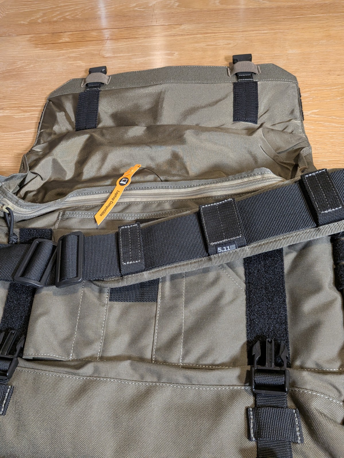 5.11 Tactical Rush Delivery Lima Messenger Bag 17″ Laptop Shoulder EDC Green NEW