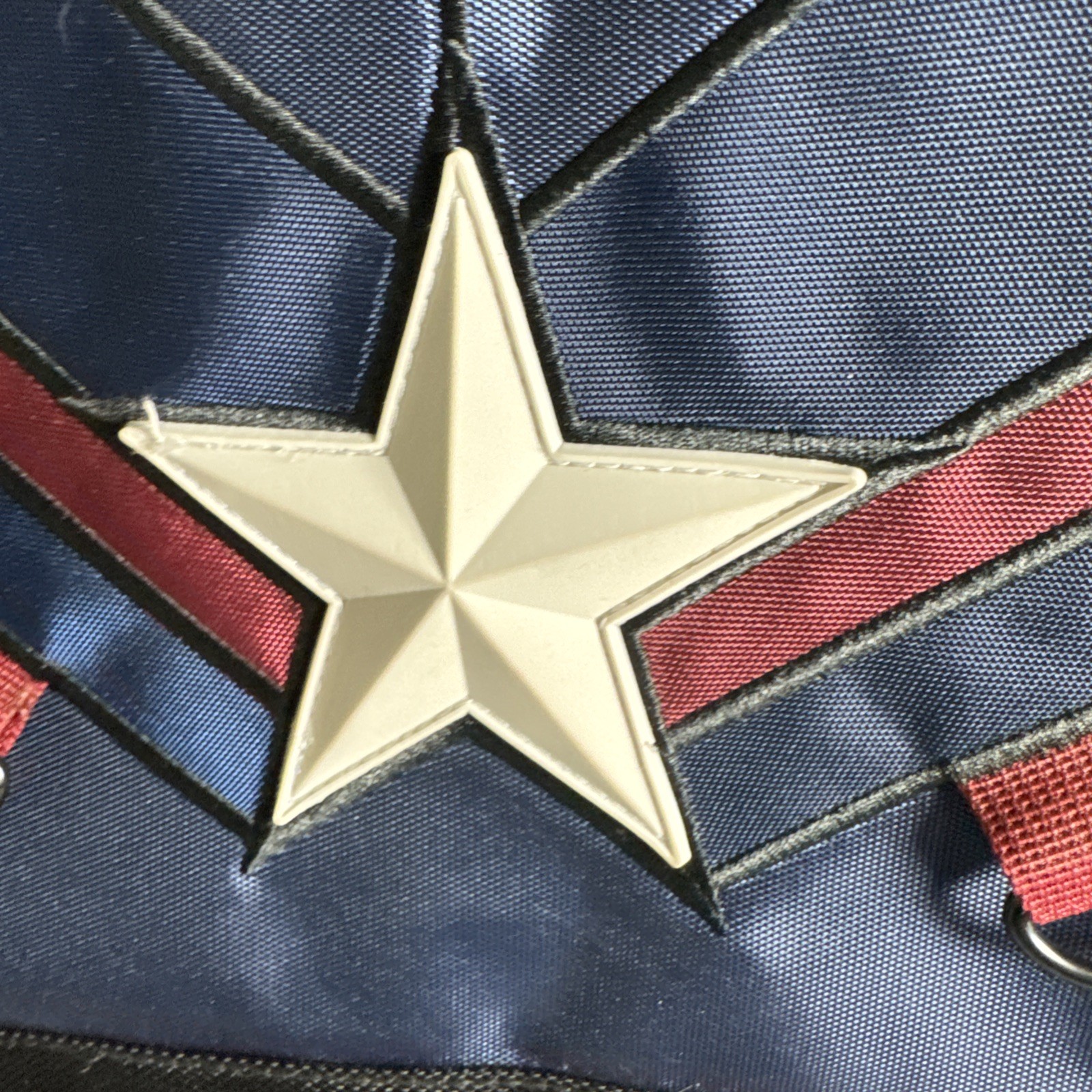 Bioworld Captain America Built-Up Backpack NEW NWT Marvel hot topic exclusive