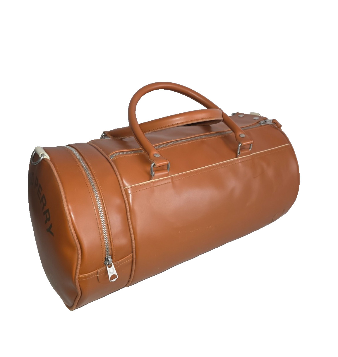 Fred Perry Large Amber Barrel Bag Duffle Gym Travel Bag With Strap