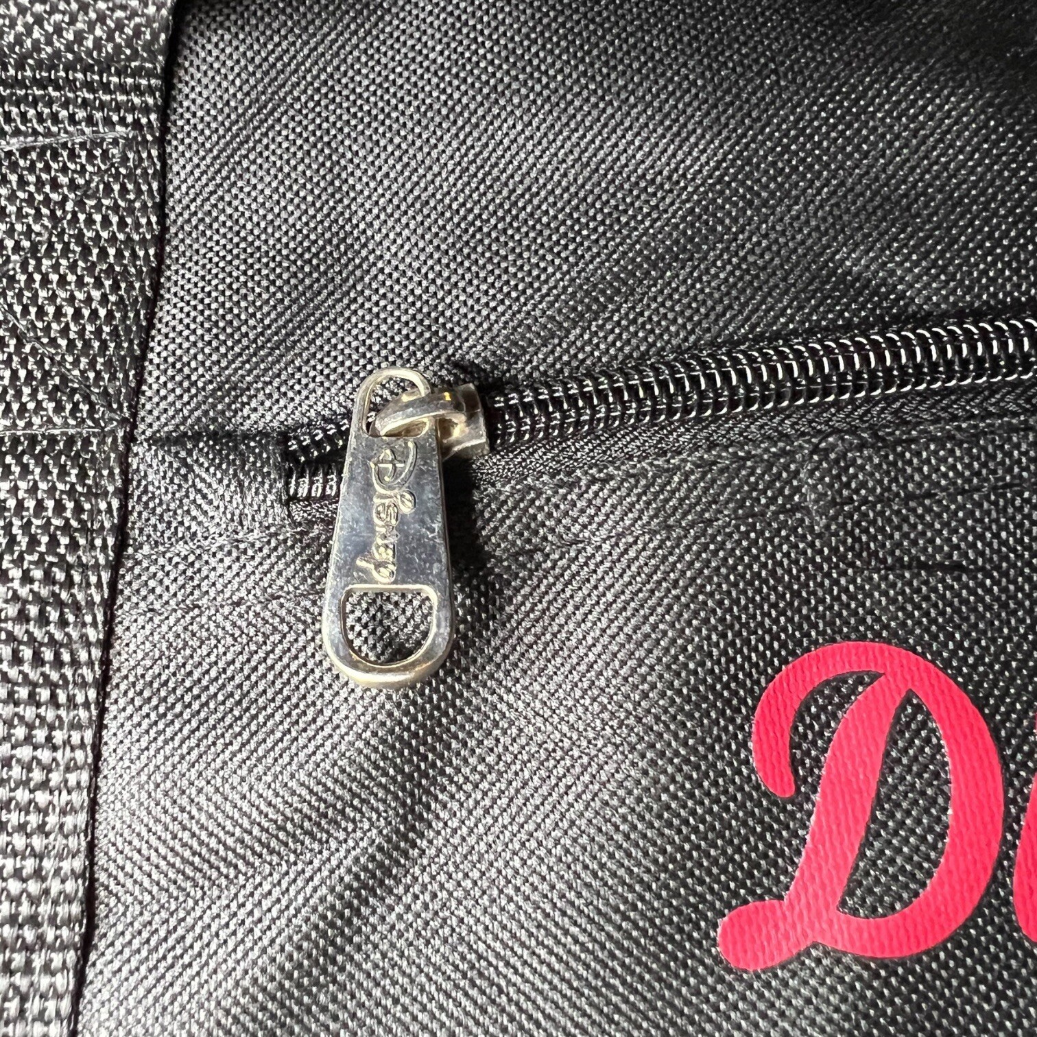 NWT Disneyland Resort 1955 Mickey Mouse Black Collapsible Duffle Travel Gym Bag