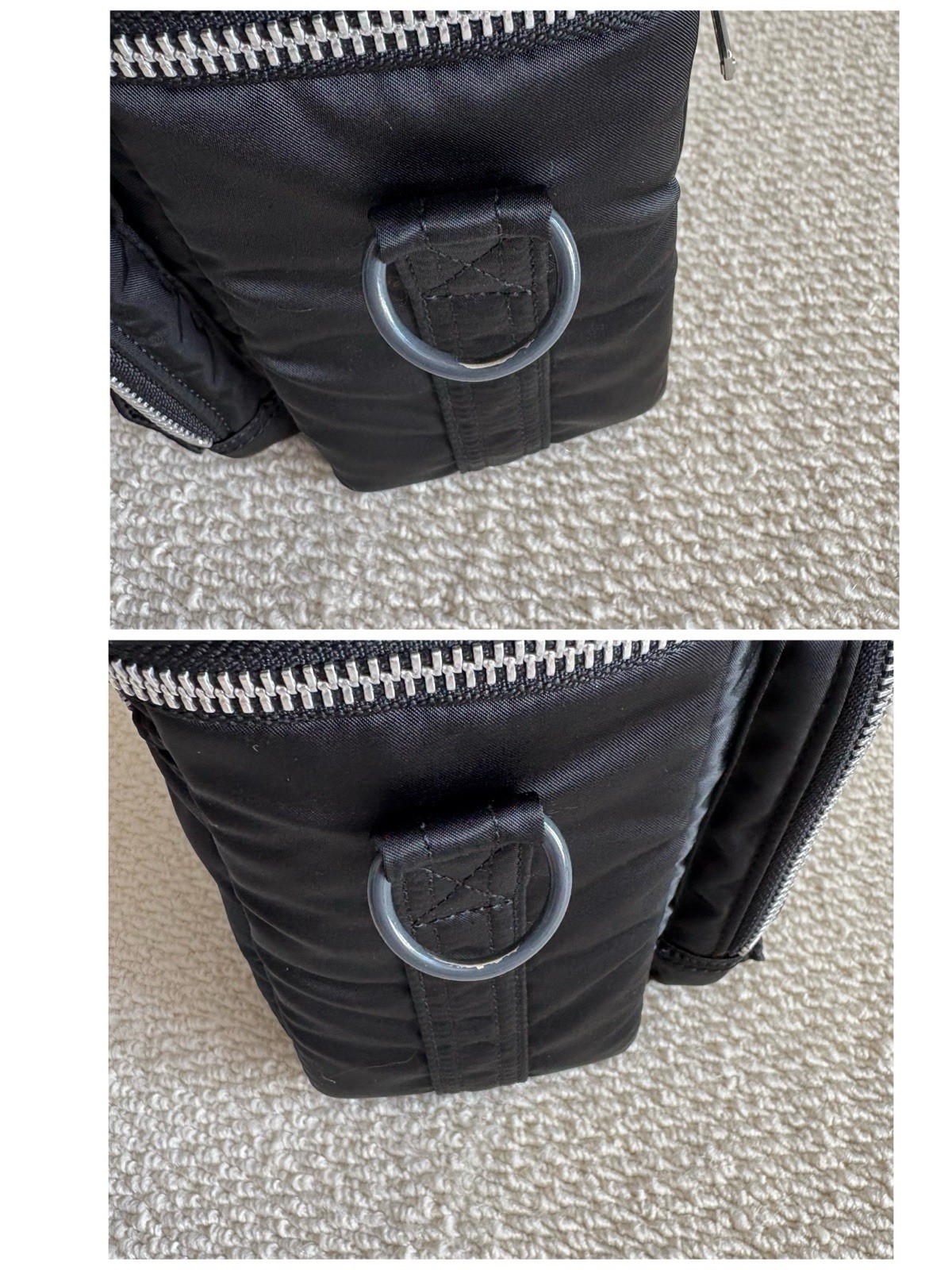 Porter Tanker Camera Bag Black Nylon Twill Padded Used Excellent Condition Japan