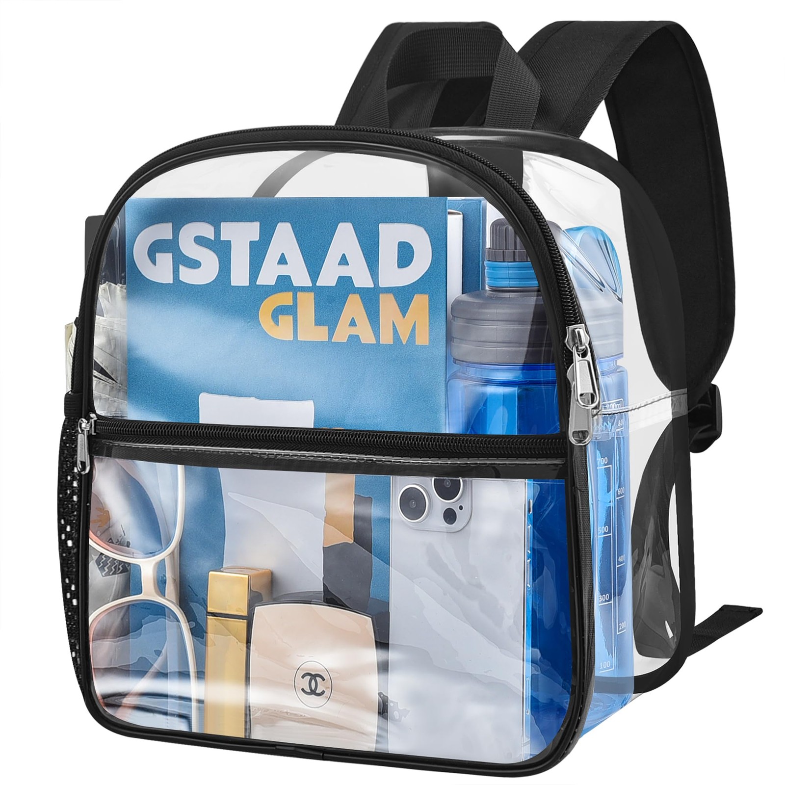 Clear Backpack for Stadium Events Clear Bag Small Stadium Backpack Waterproof…
