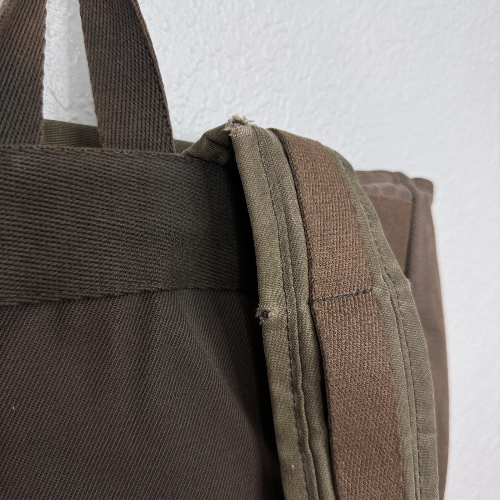 Vintage Filson Ranger Rucksack Backpack Otter Green Canvas CC Filson Workwear