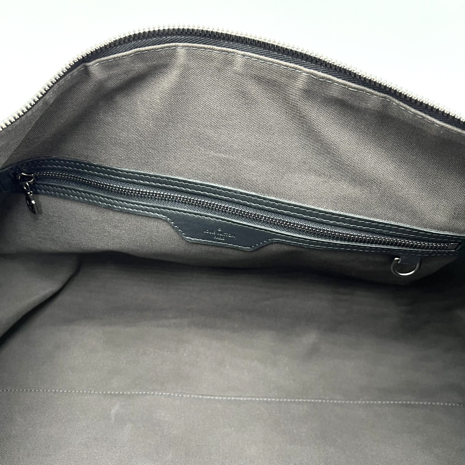 Louis Vuitton Damier Infini Keepall Bandouliere 55 Travel Bag 2way N41144 Auth