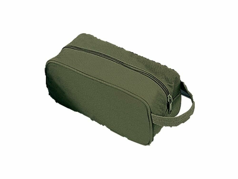 Rothco 8126 Canvas Travel Kit Bag – Olive Drab (O.D.) 10 x 5 x 5