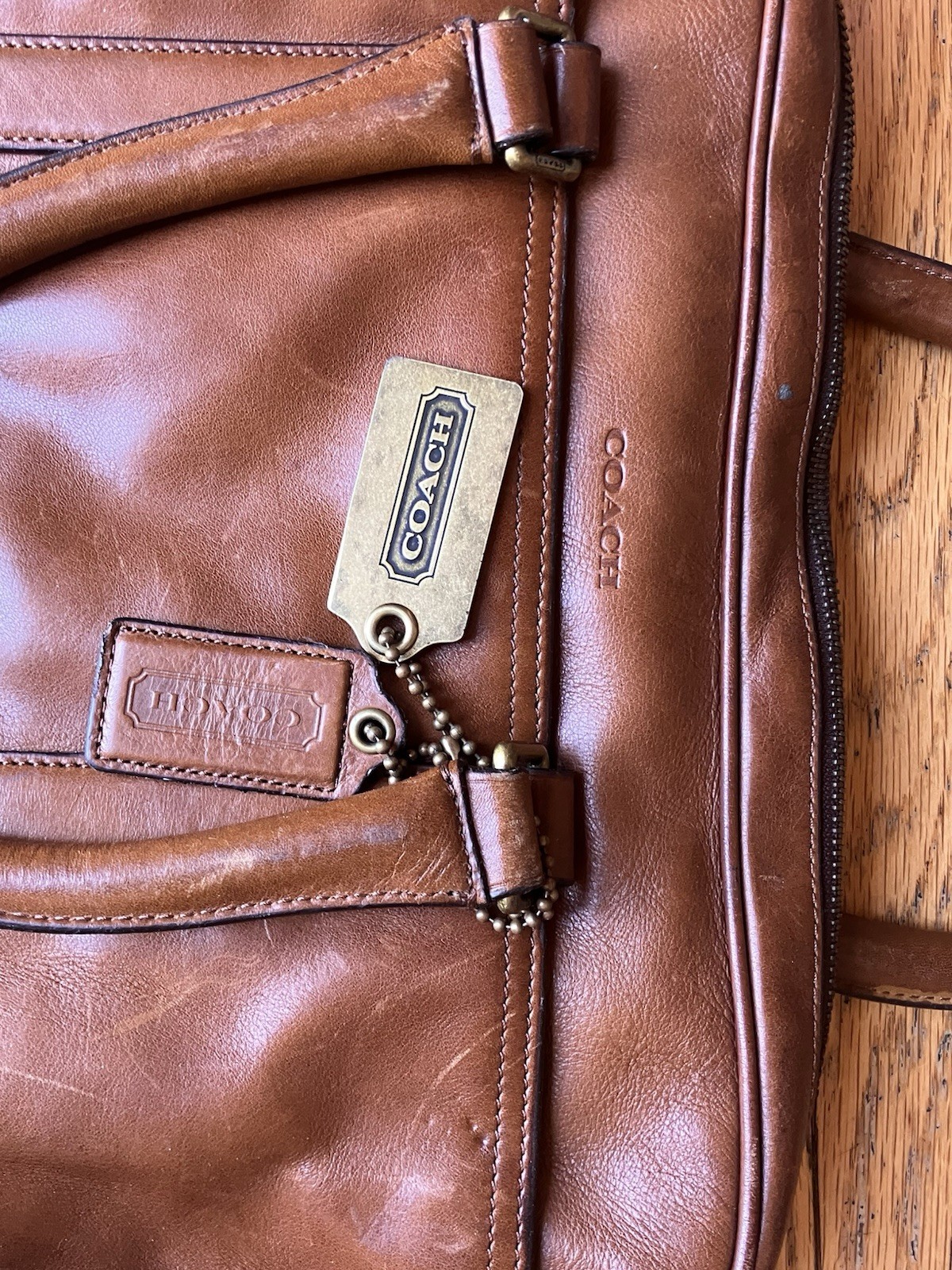 Coach Men’s Leather Metropolitan Commuter (Original $650) Bag briefcase