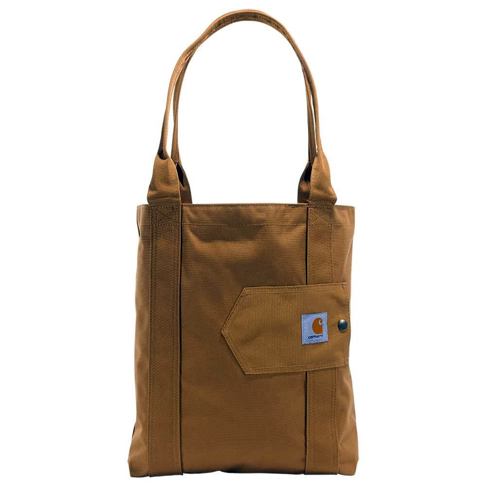 Carhartt Gear B0000380 Vertical Snap Tote – Carhartt Brown