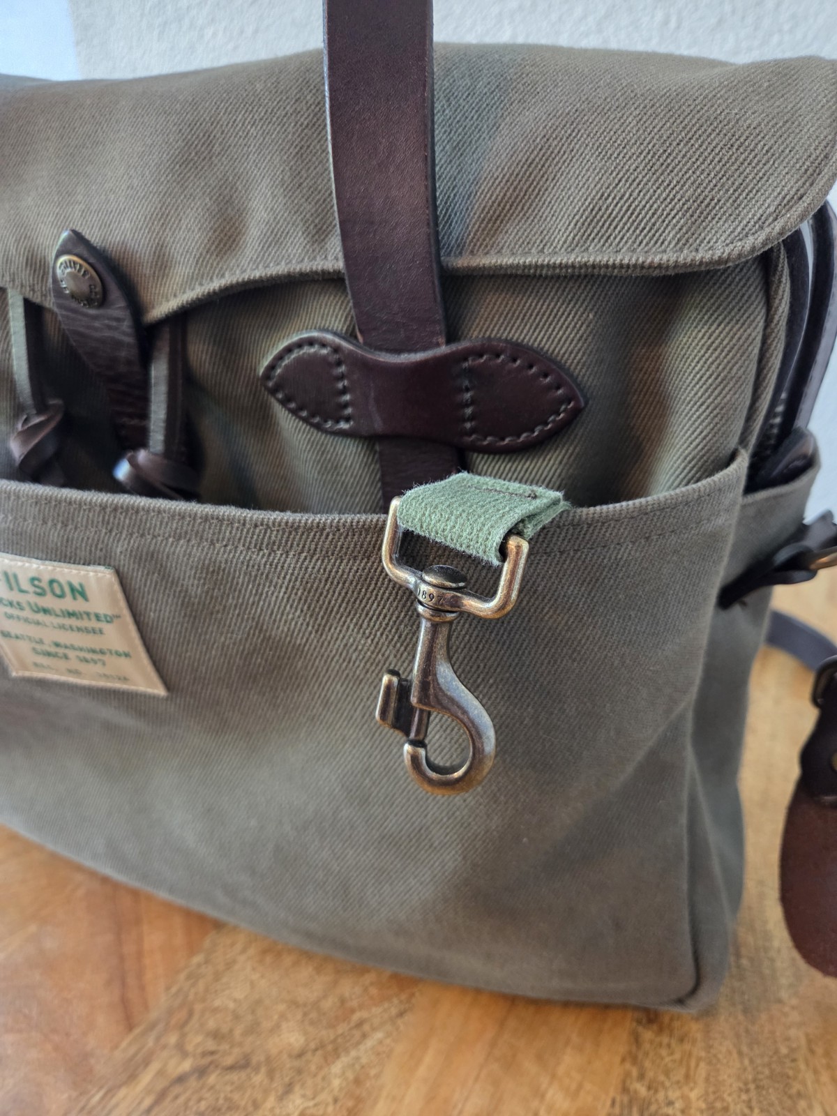 Filson Ducks Unlimited Original Briefcase | Otter Green | Limited Edition 2020