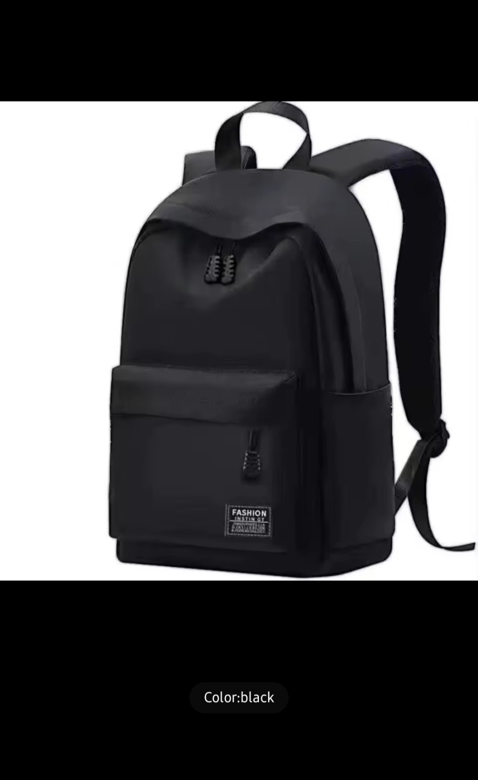 Men’s Minimalist Backpack Large Capacity Laptop School Bag Durable & Washable