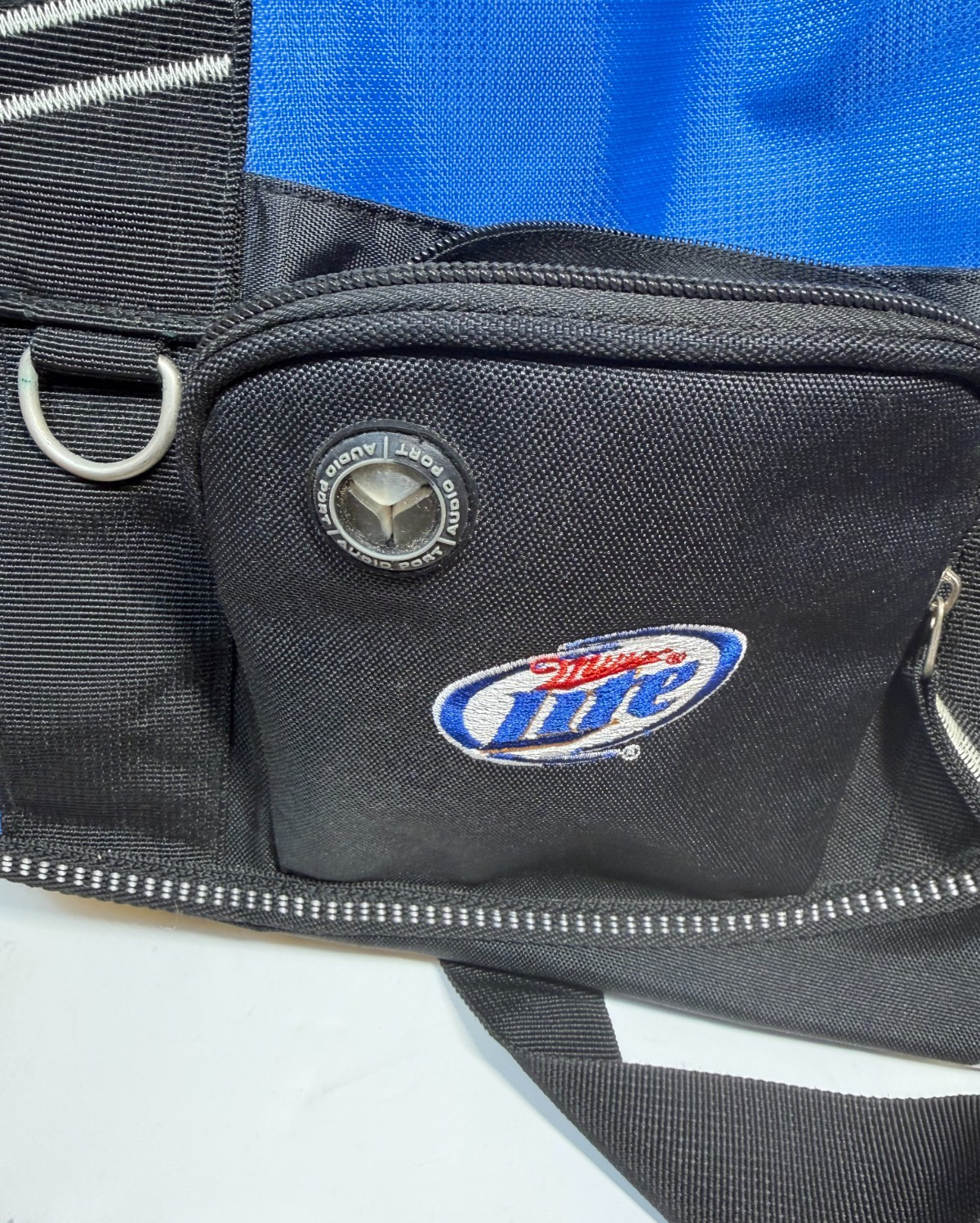 NEW OGIO Miller Lite Logo Half Dome Duffle Bag /Gym Shoulder Strap Audio Pocket