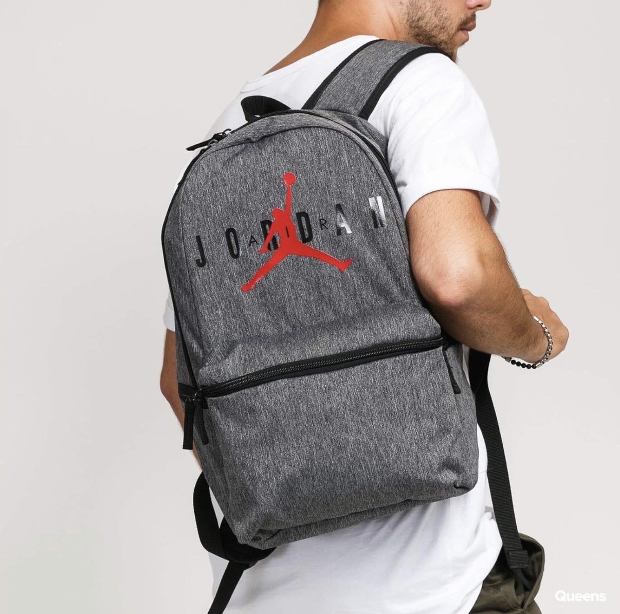 Jordan Backpack (23L) Carbon Heather MA0880-GEH One-Size New w/Tags