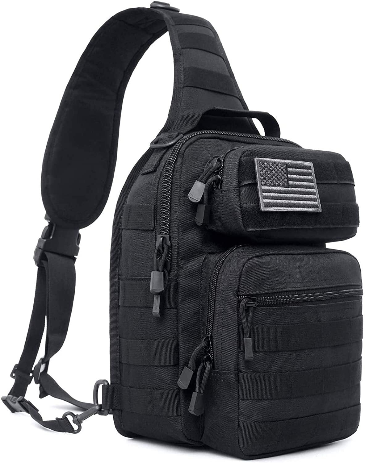 Tactical Molle Pack Military Rover Shoulder Backpack Assault Range Bag Sling Bag