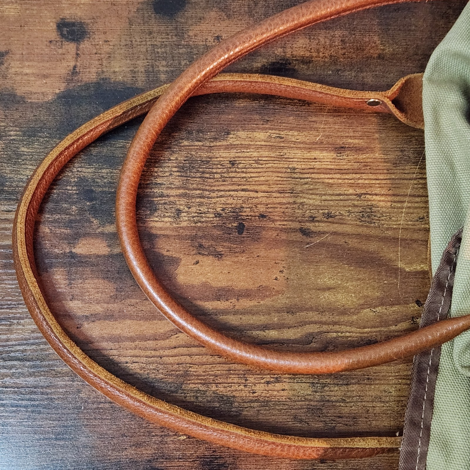 Vintage Orvis Canvas & Leather Tote Bag – Outdoor Field Carryall – USA