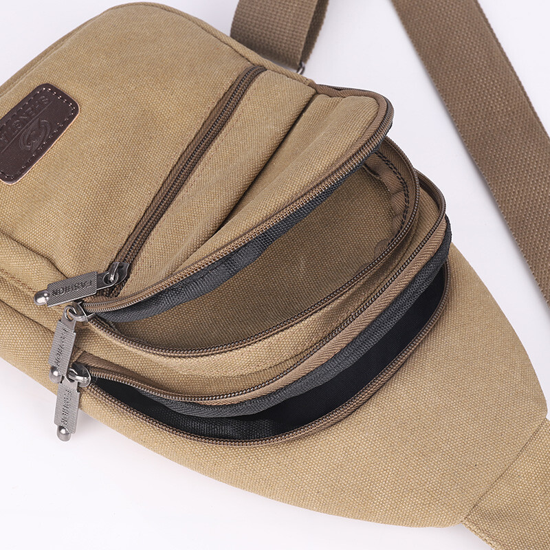 Men Chest Sling Bag Shoulder Pack Cross Body Handbag Sports Travel Backpack Gift