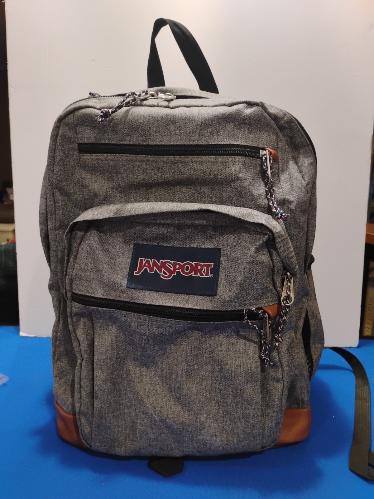 JanSport Cool Student Black Backpack – School, Travel, or Work Bookbag