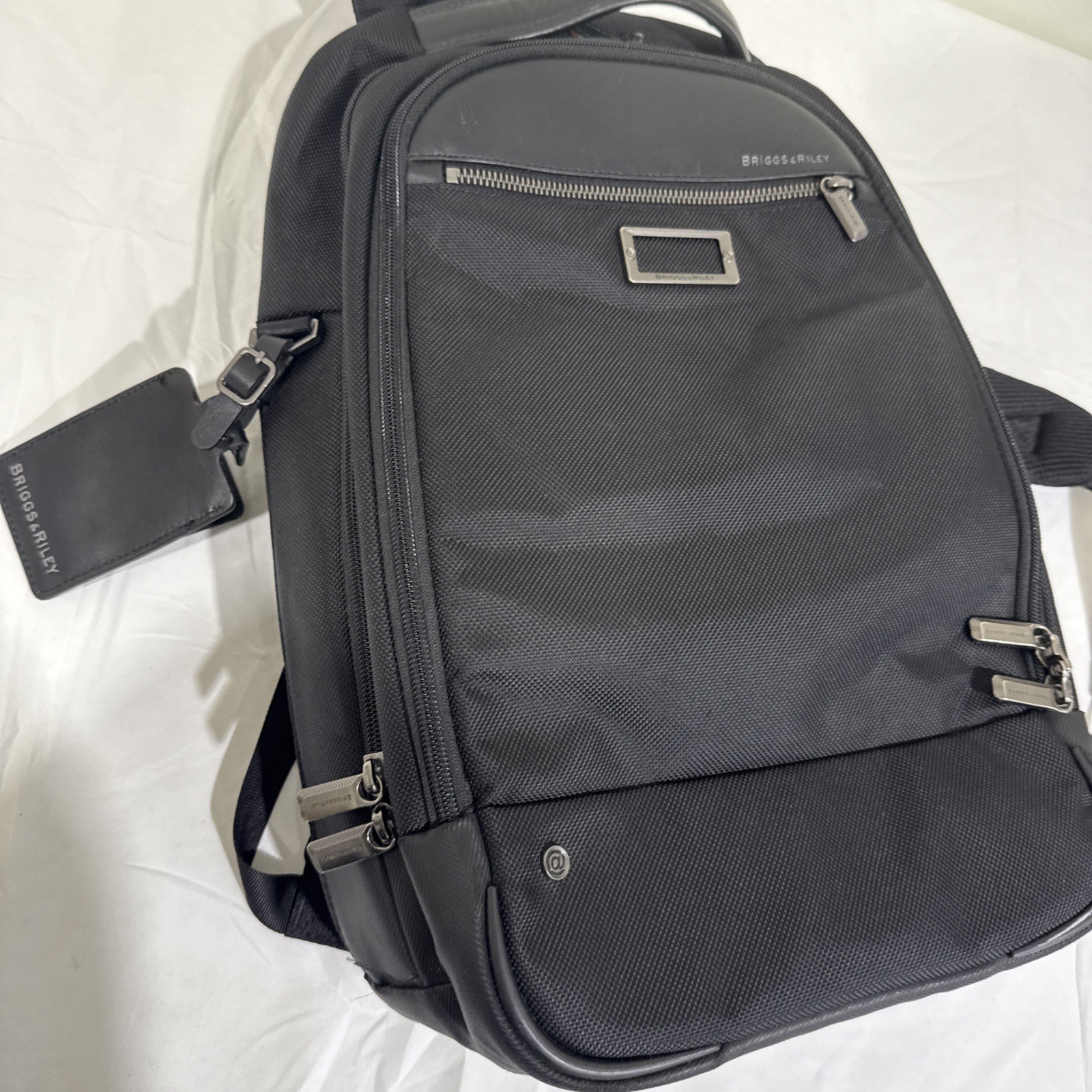 BRIGGS & RILEY BLACK WORK BACKPACK travel ware kp KP522-4