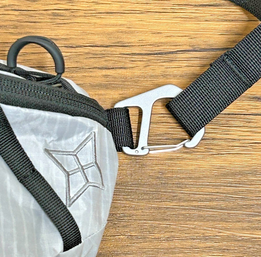 PAAGO WORKS Switch M Bag Recycled Polyester L-Gray made in Japan Free Shipping