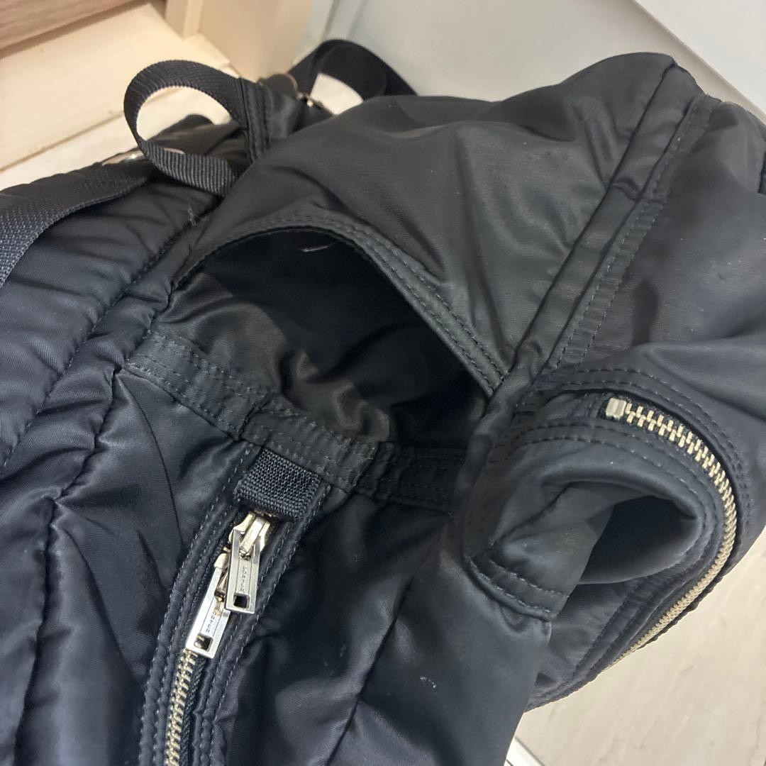 Authentic Porter x-girl Collaboration Backpack Black 30cm 42cm 13cm Damage Noted