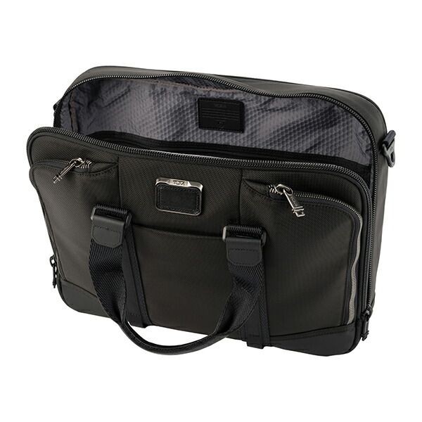 New TUMI Briefcase Alpha Bravo Black