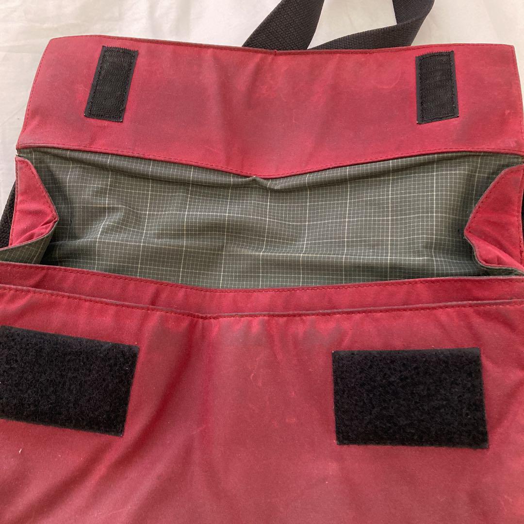 JACK SPADE Messenger bag Men’s dark red height 23cm width 32cm depth 7cm damage