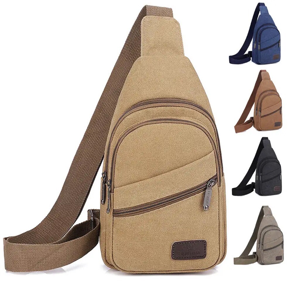 Sling Bag Crossbody Backpack Shoulder Chest Bag Men Travel Hiking Casual Daypack