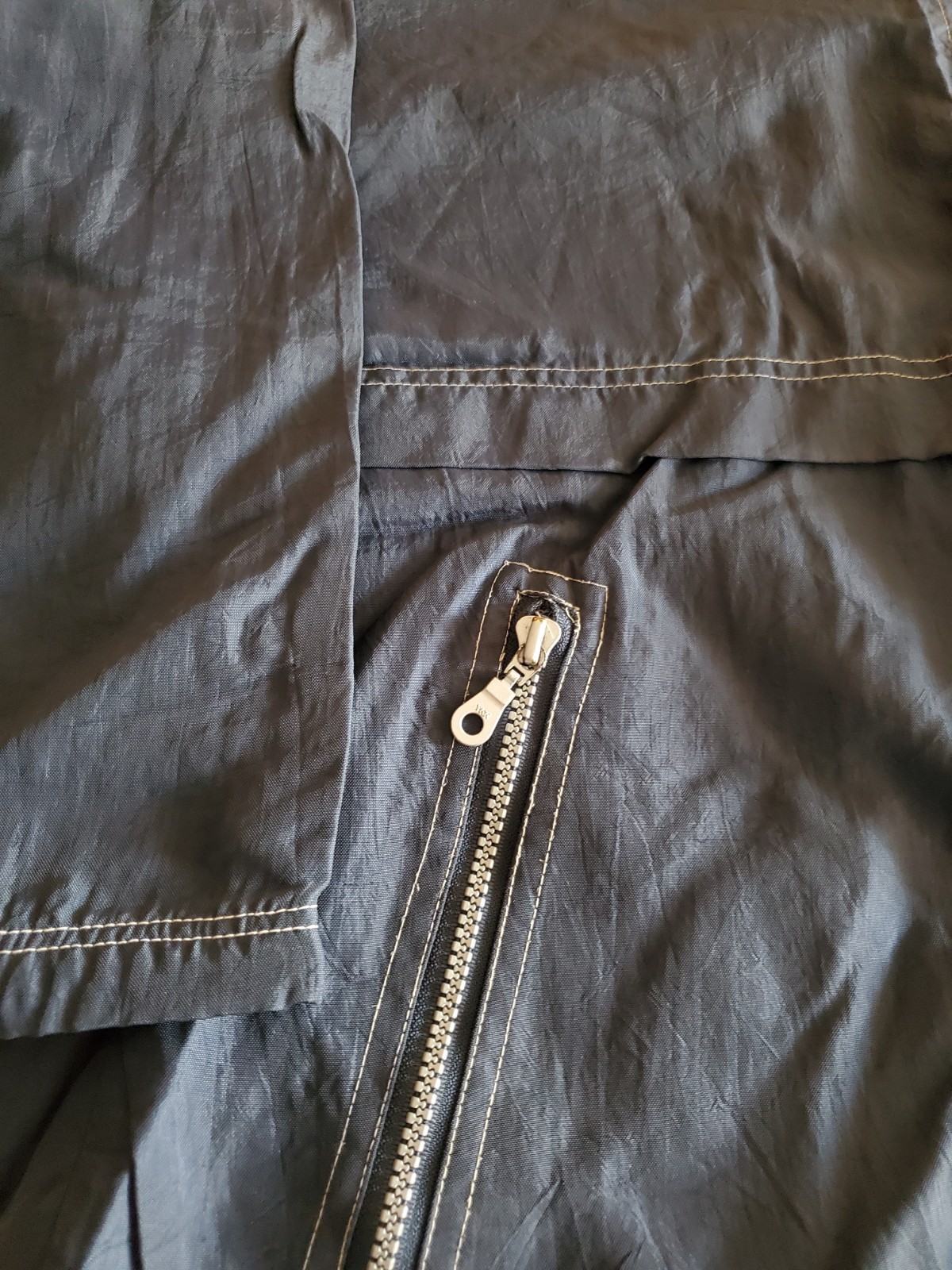 Bluenotes Brand Lined Windbreaker Jacket Navy Men’s Large