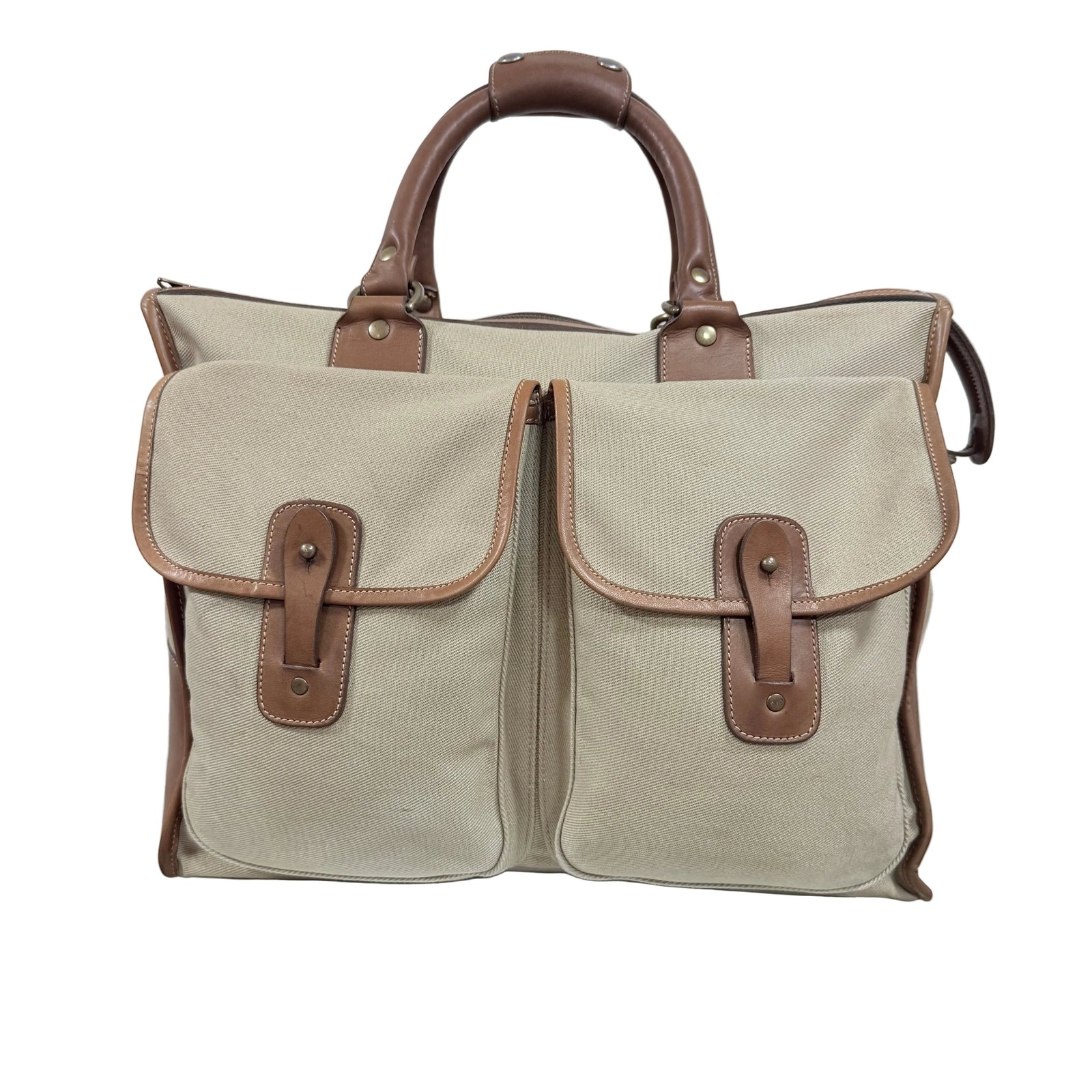 Vintage Ghurka Chestnut Duffel Bag